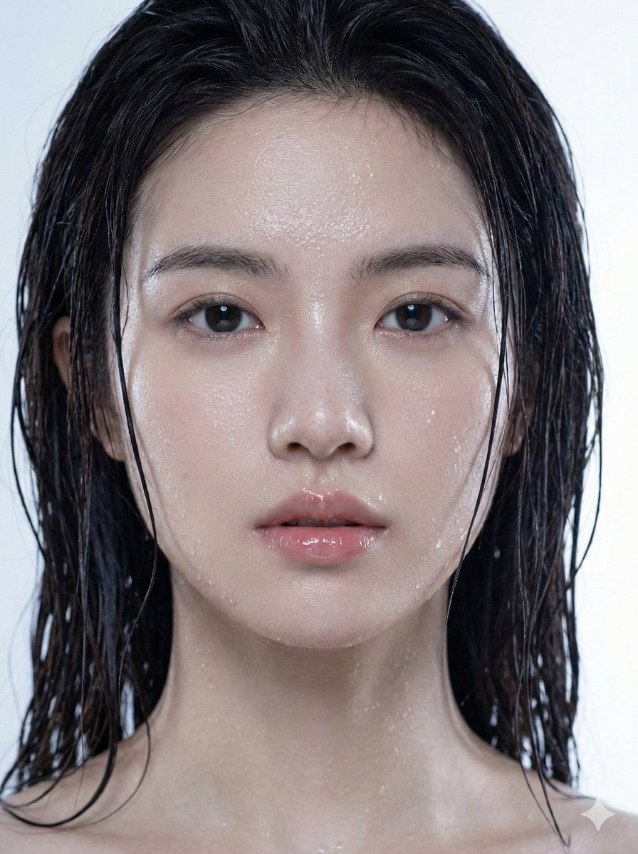 湿润质感侧颜人像