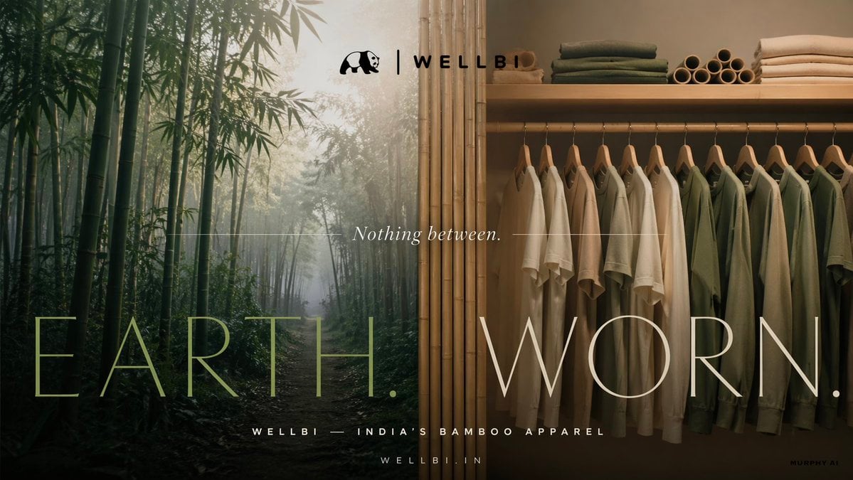 Bamboo Apparel Brand Poster