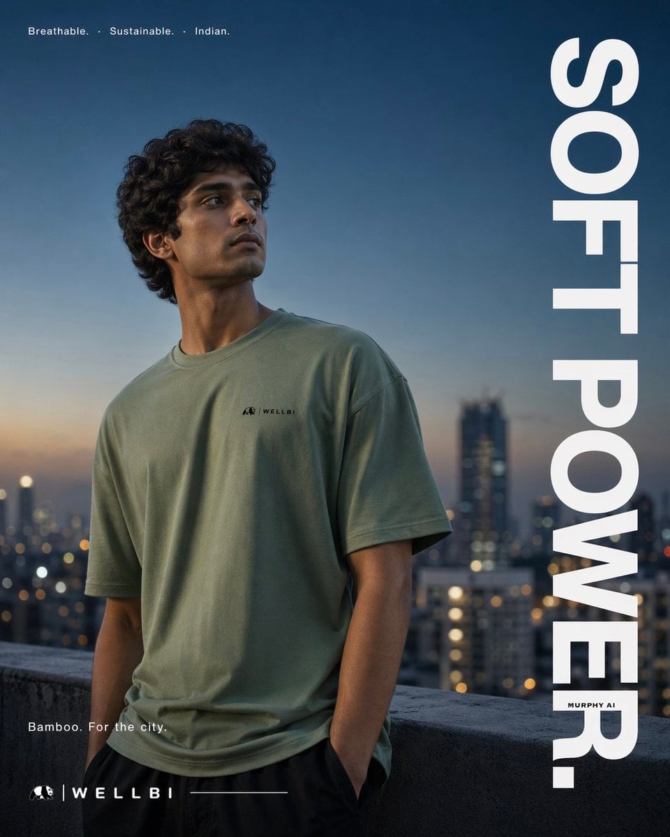 Bamboo Apparel Brand Poster