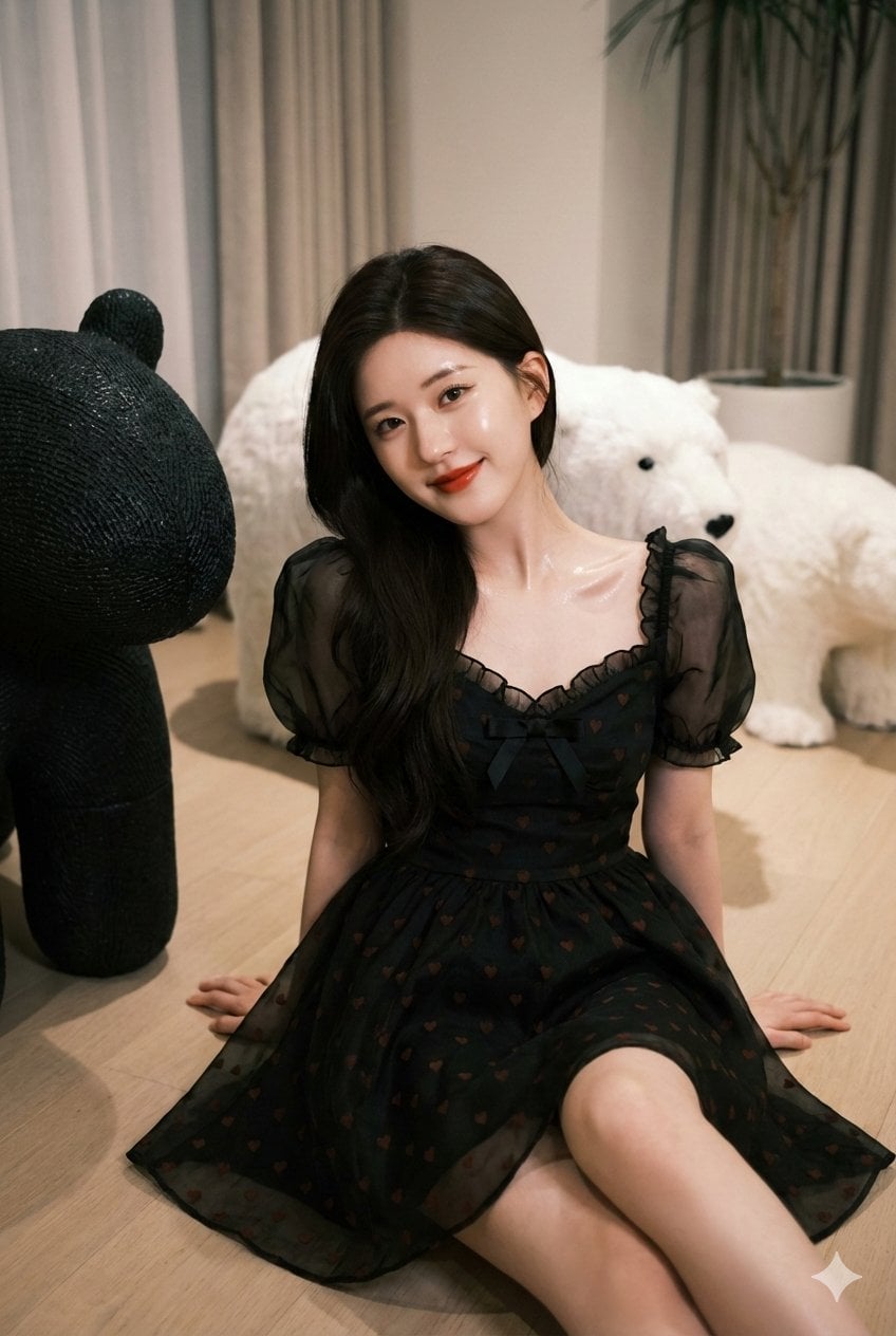 Elegant Doll-Like Portrait of Rosy Zhao