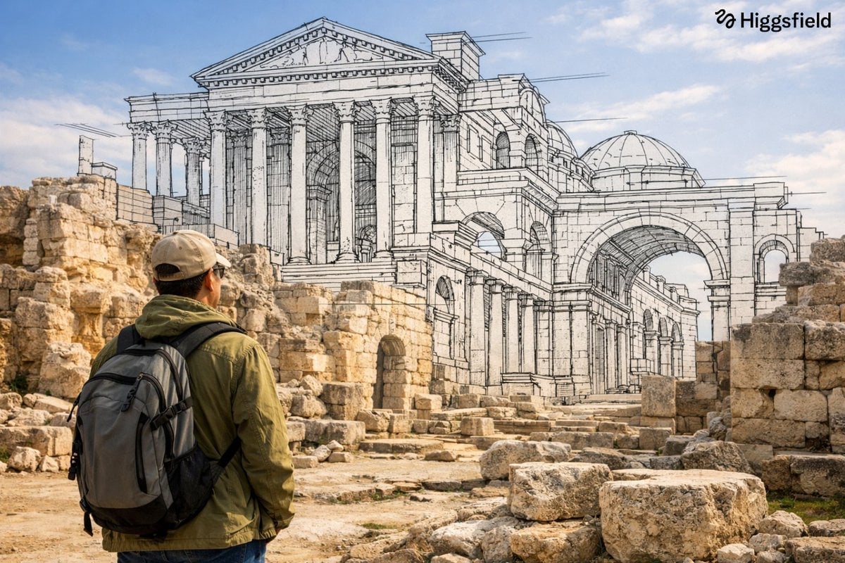 Architectural Vision Sketch Overlay