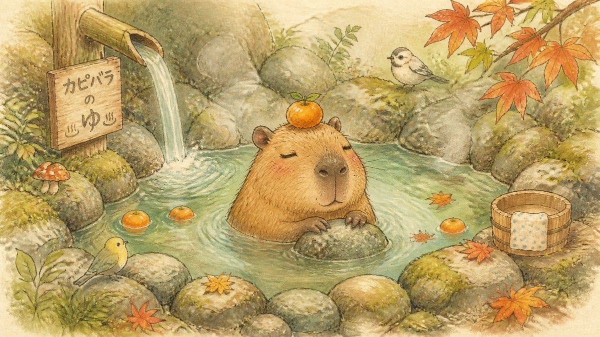 温馨童话绘本插画