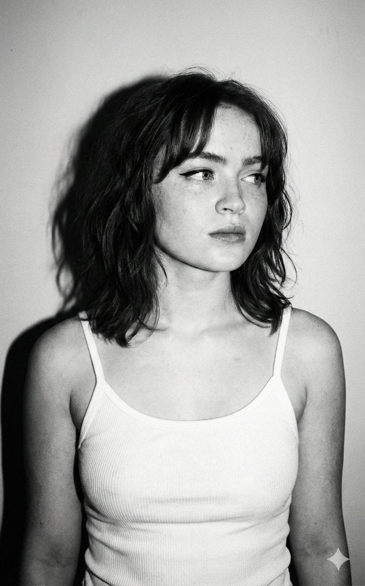 90s Flash Portrait of Georgina Rodríguez