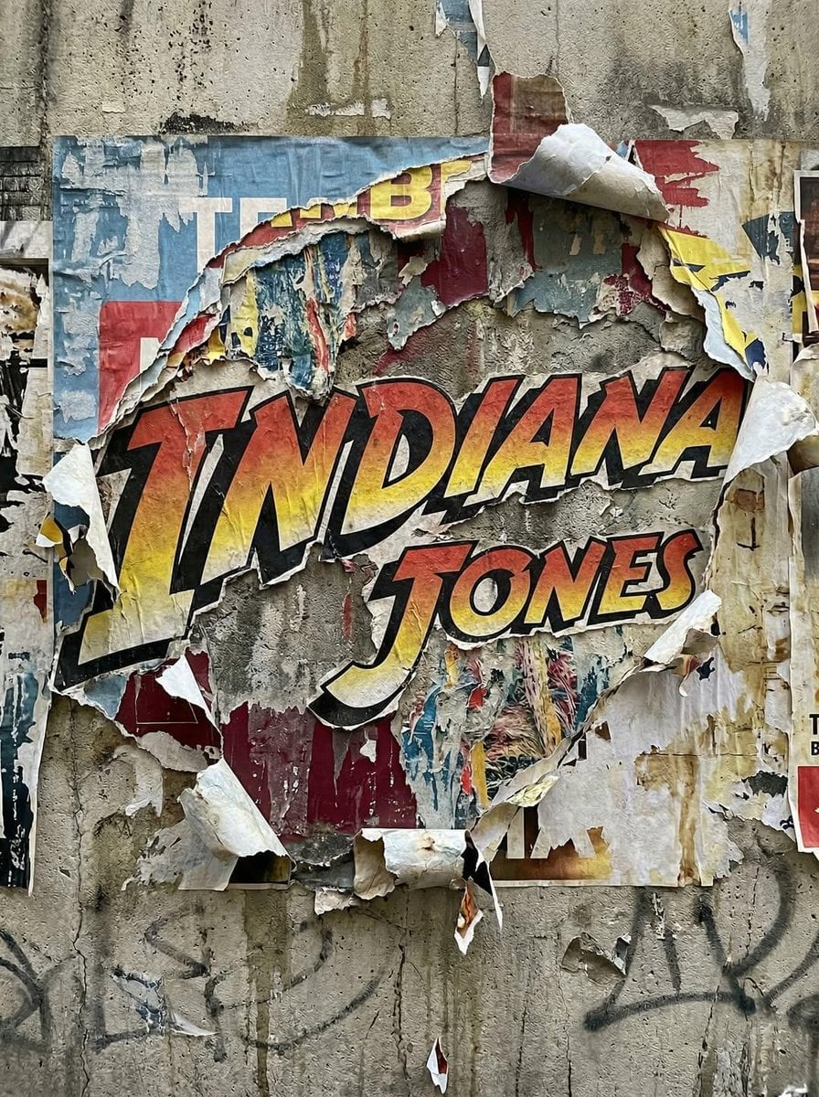 Torn Poster Wall Logo Reveal