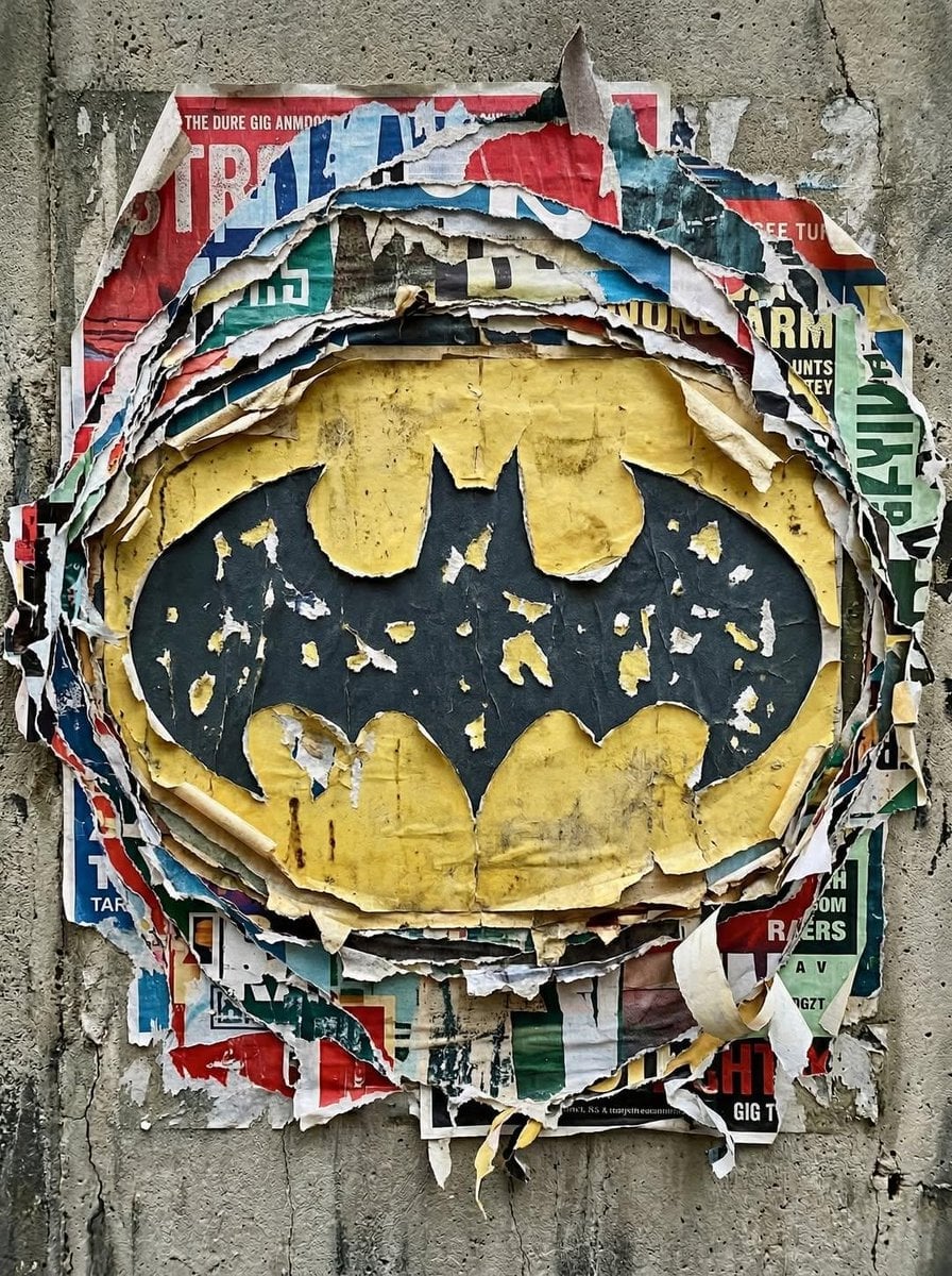 Torn Poster Wall Logo Reveal
