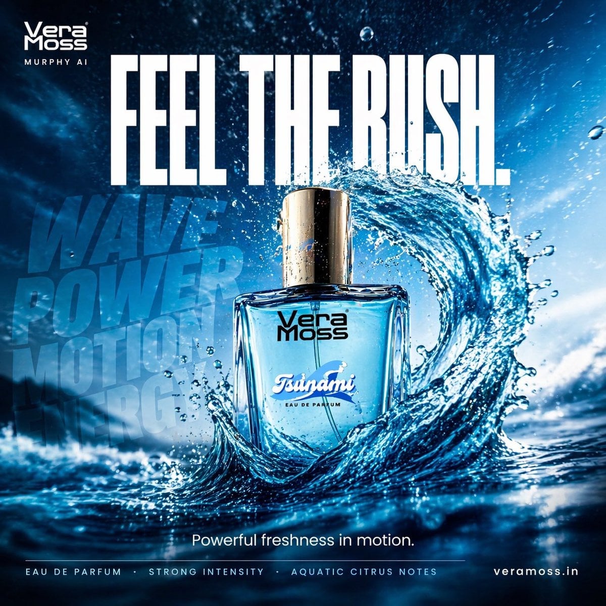 Cinematic Perfume Billboard Poster