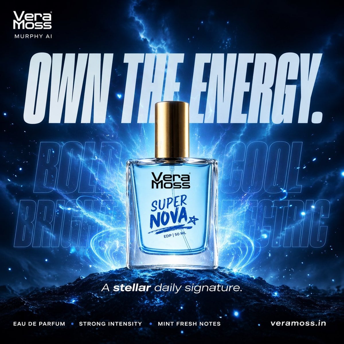 Cinematic Perfume Billboard Poster