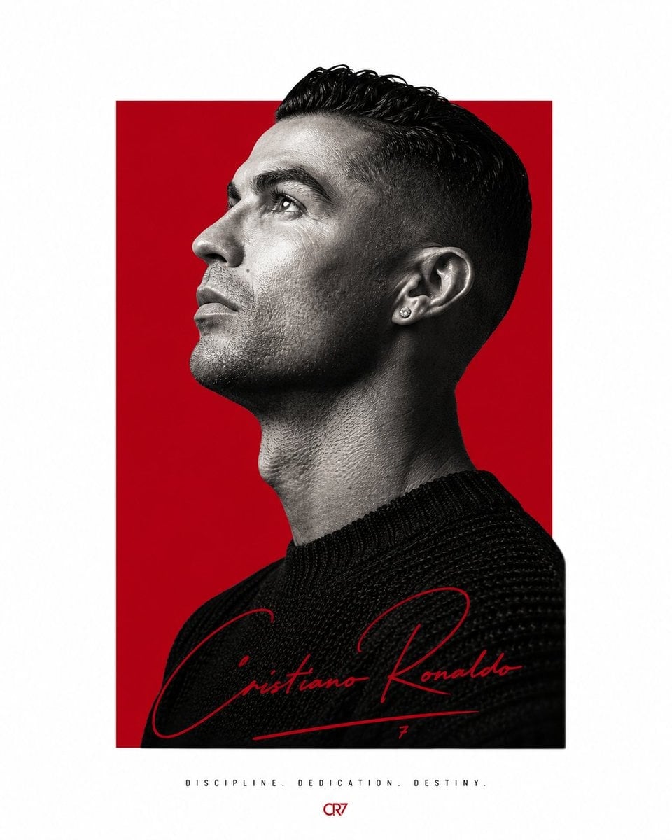Minimalist Athlete Editorial Poster