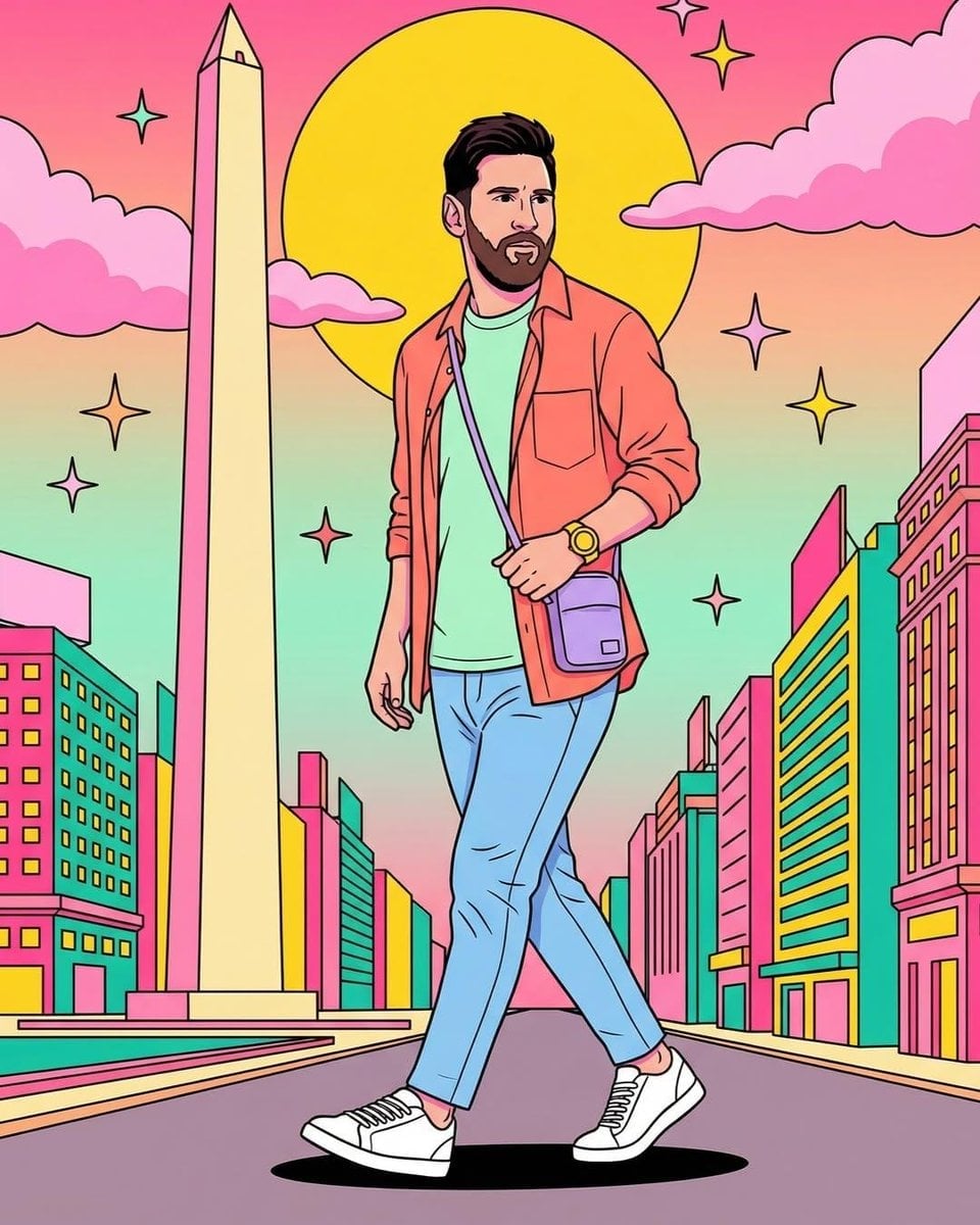 80s Pop-Art Portrait in Portugal