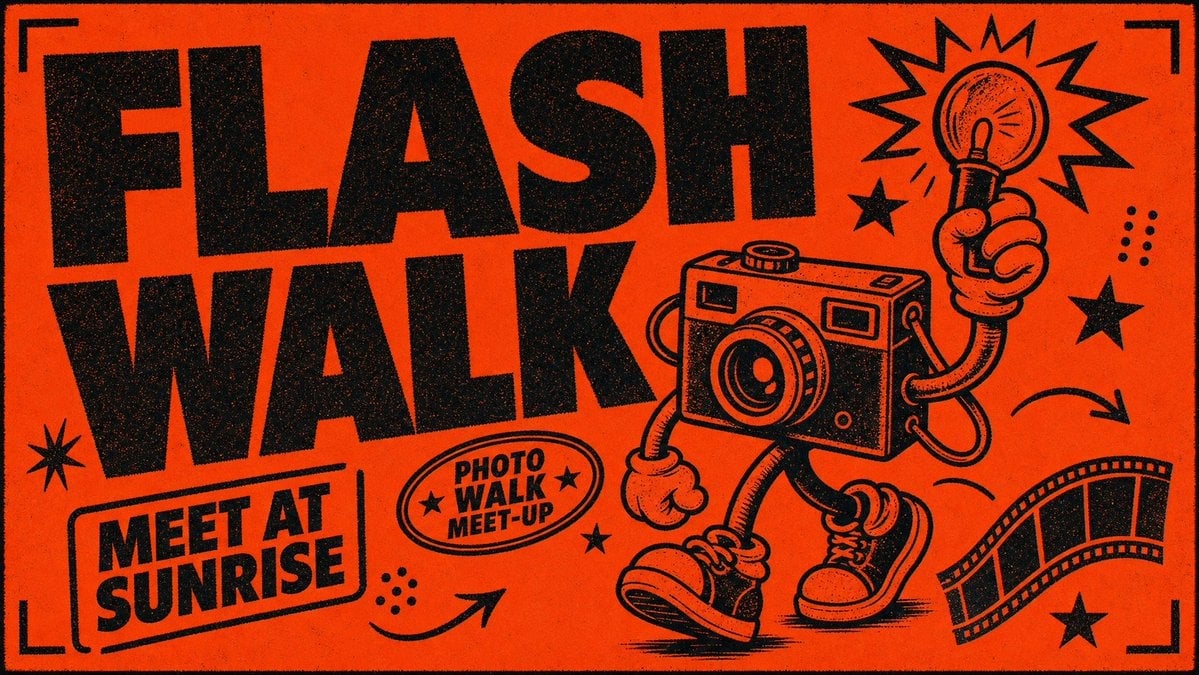 Vintage Mascot Poster