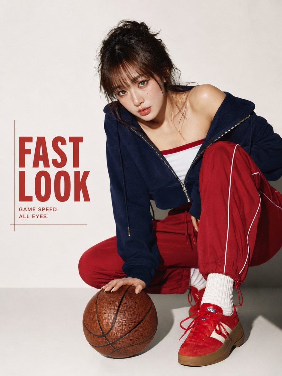 American Sporty Editorial Poster