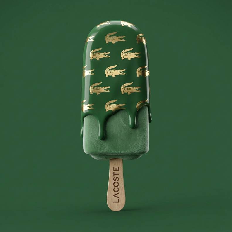 Luxury Branded 3D Popsicle