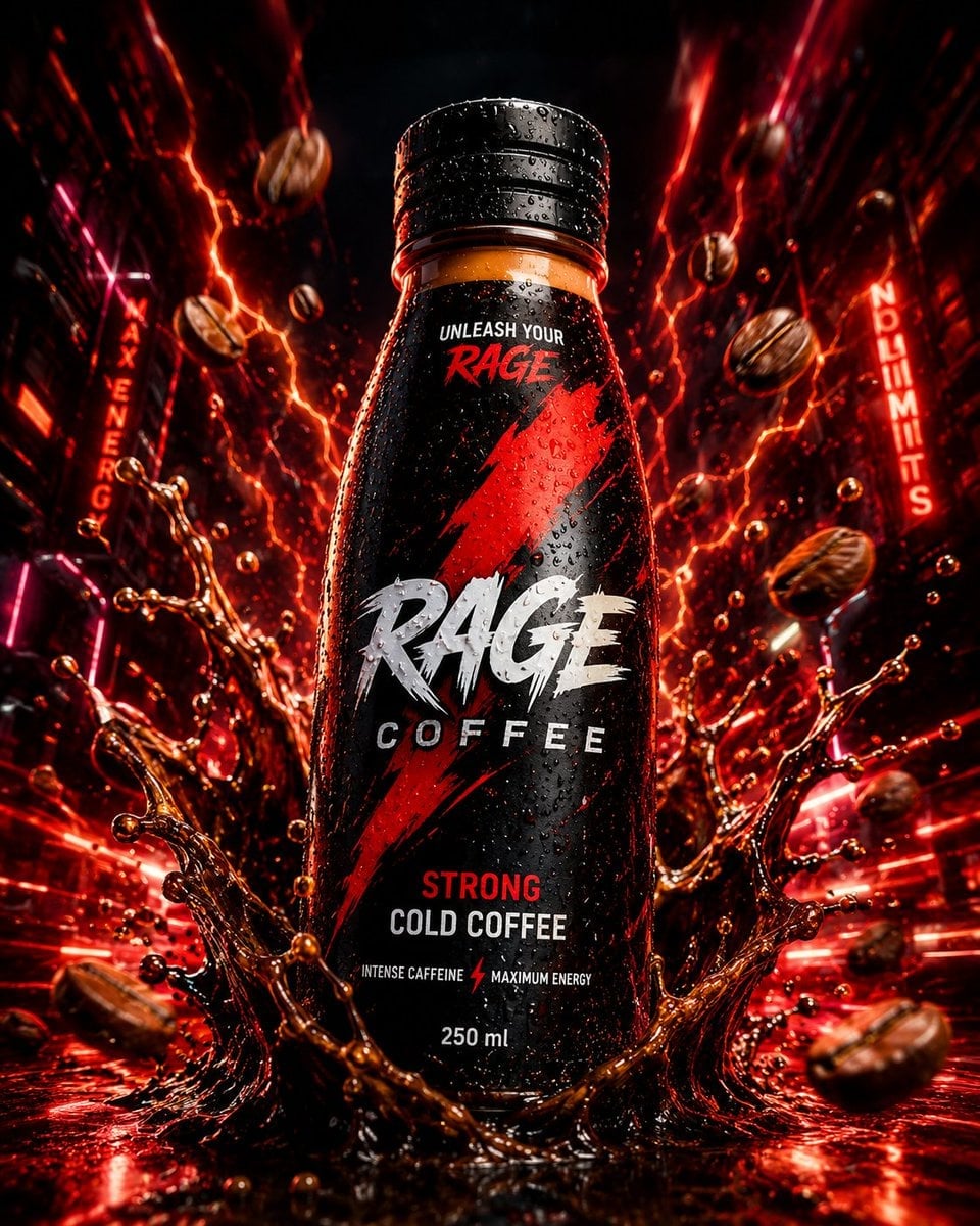 Premium Coffee Jar Commercial