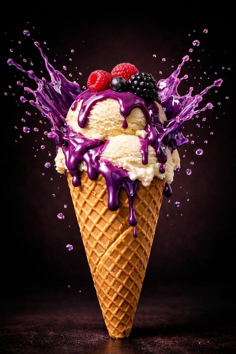 Gourmet Ice Cream and Popsicle Photography