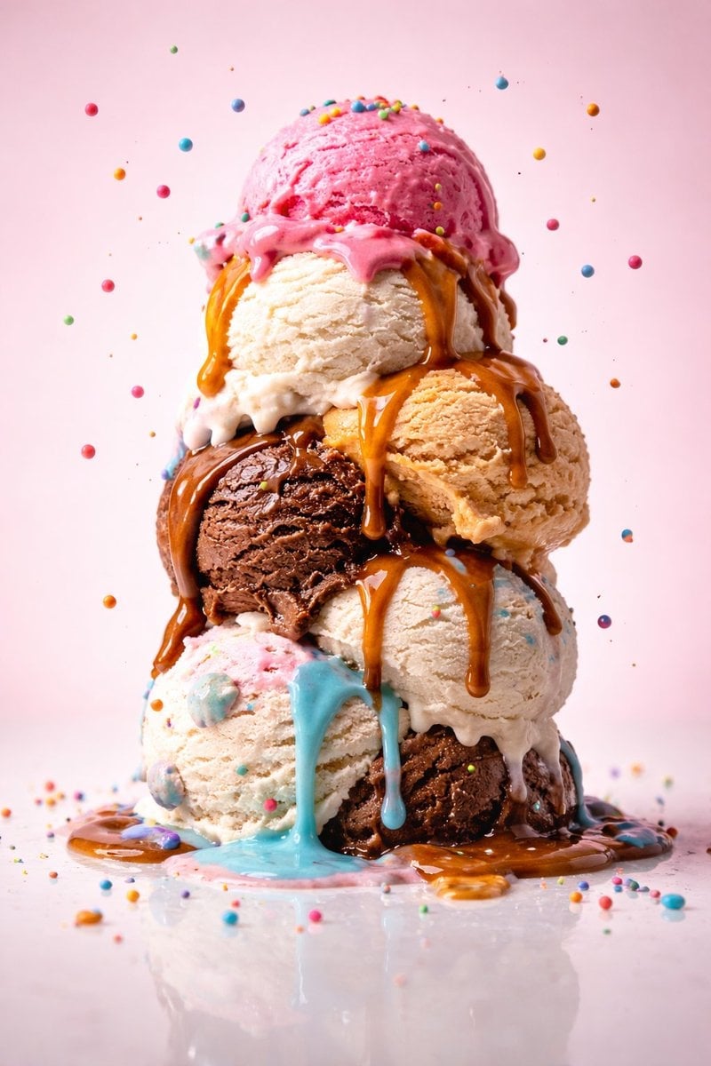 Gourmet Ice Cream and Popsicle Photography