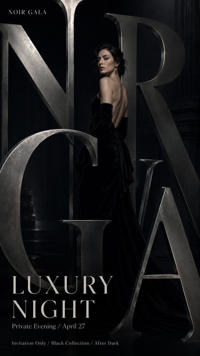 Luxury Fashion Campaign Mockup