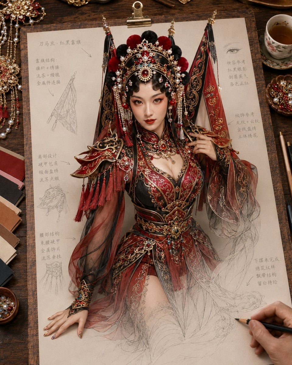 Chinese Opera Design Coming to Life