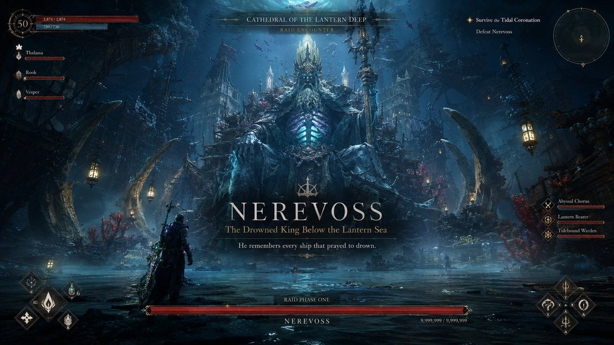 Soulslike Boss Intro Screen