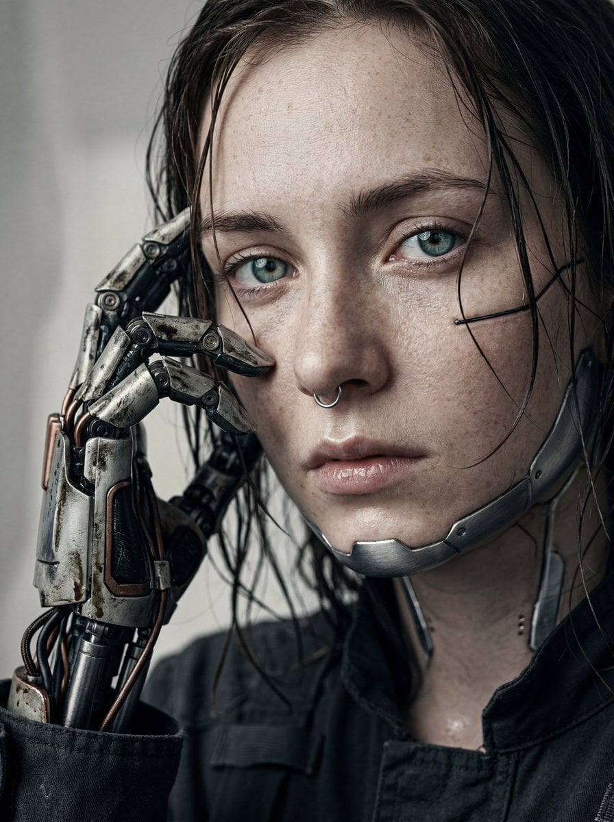 Cybernetic Female Portrait
