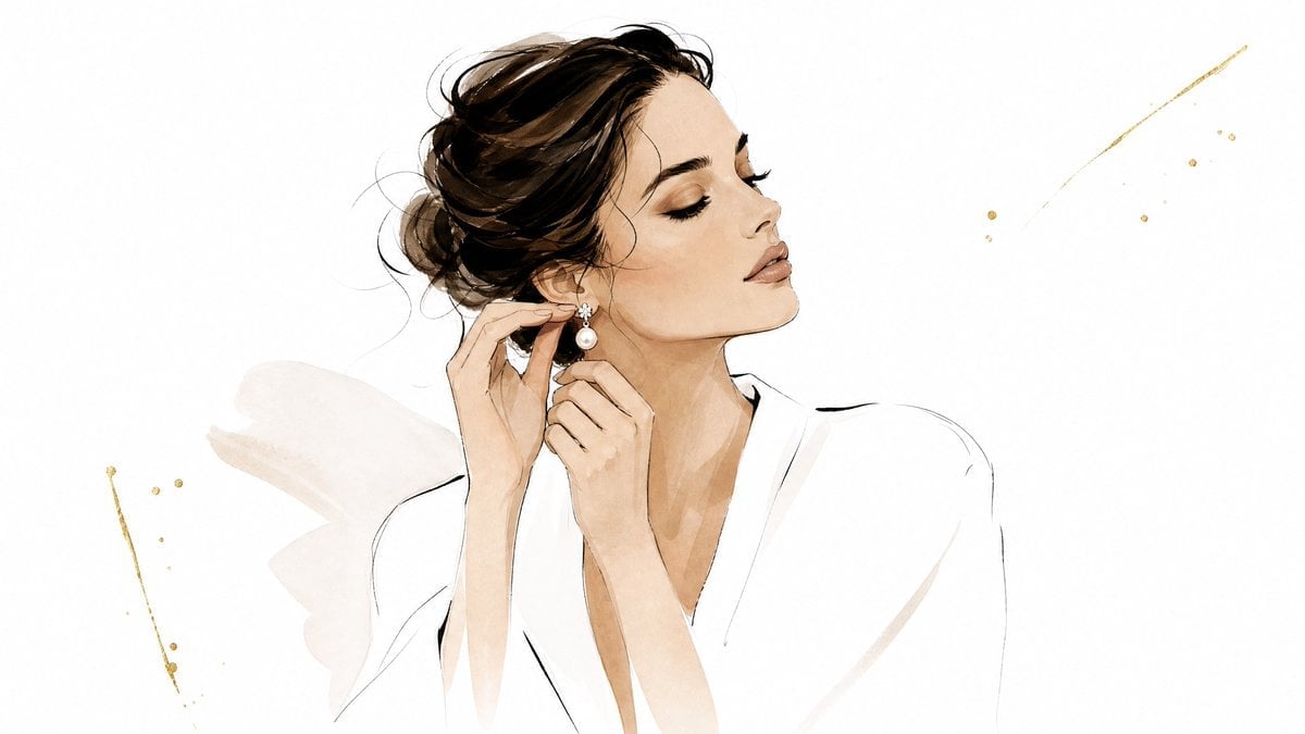 Minimalist Luxury Fashion Illustration