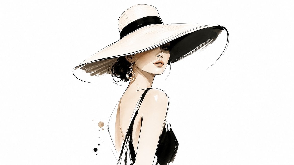 Minimalist Luxury Fashion Illustration