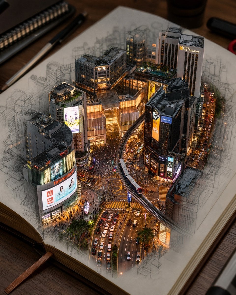 Sketchbook Miniature Diorama