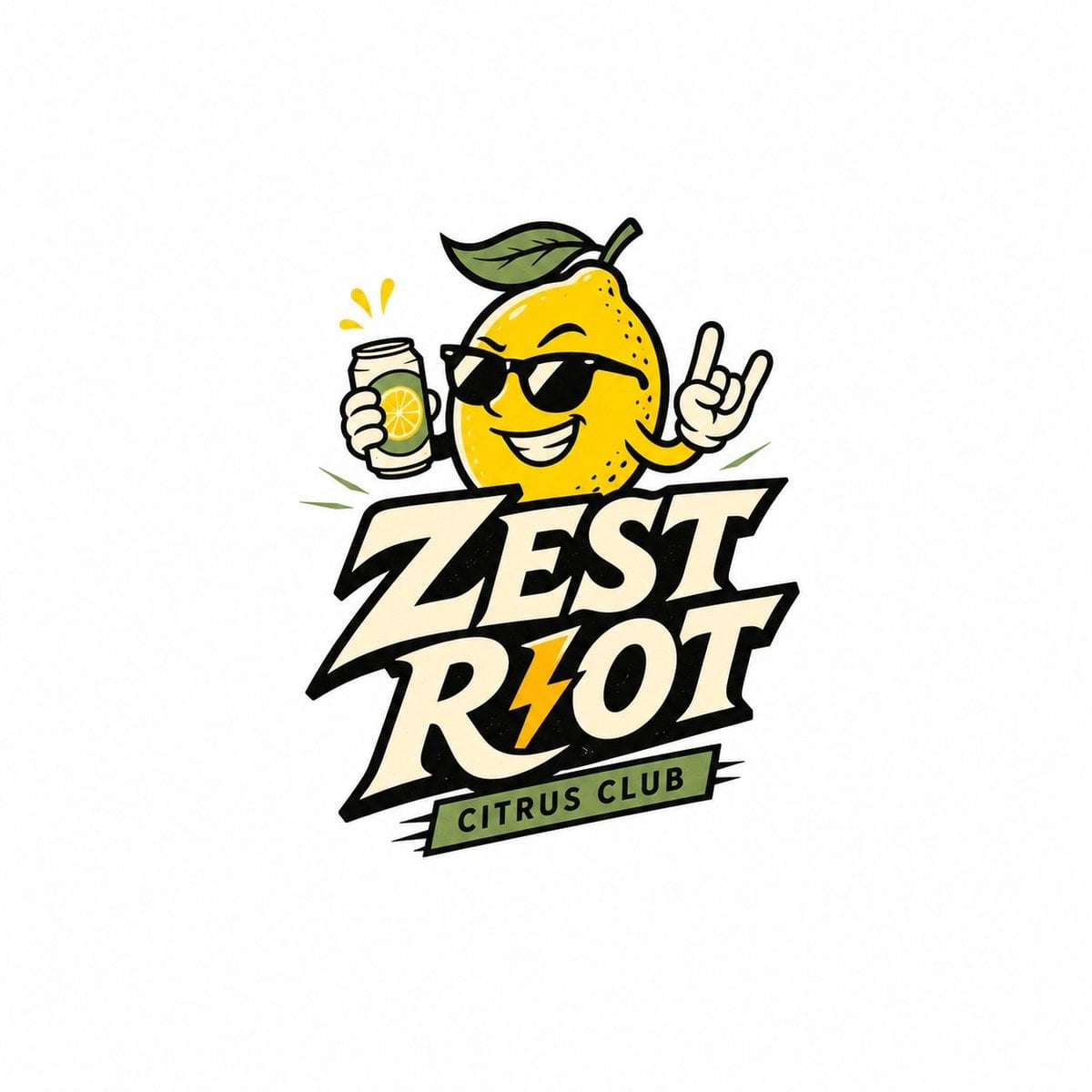 Retro Indie Mascot Logo