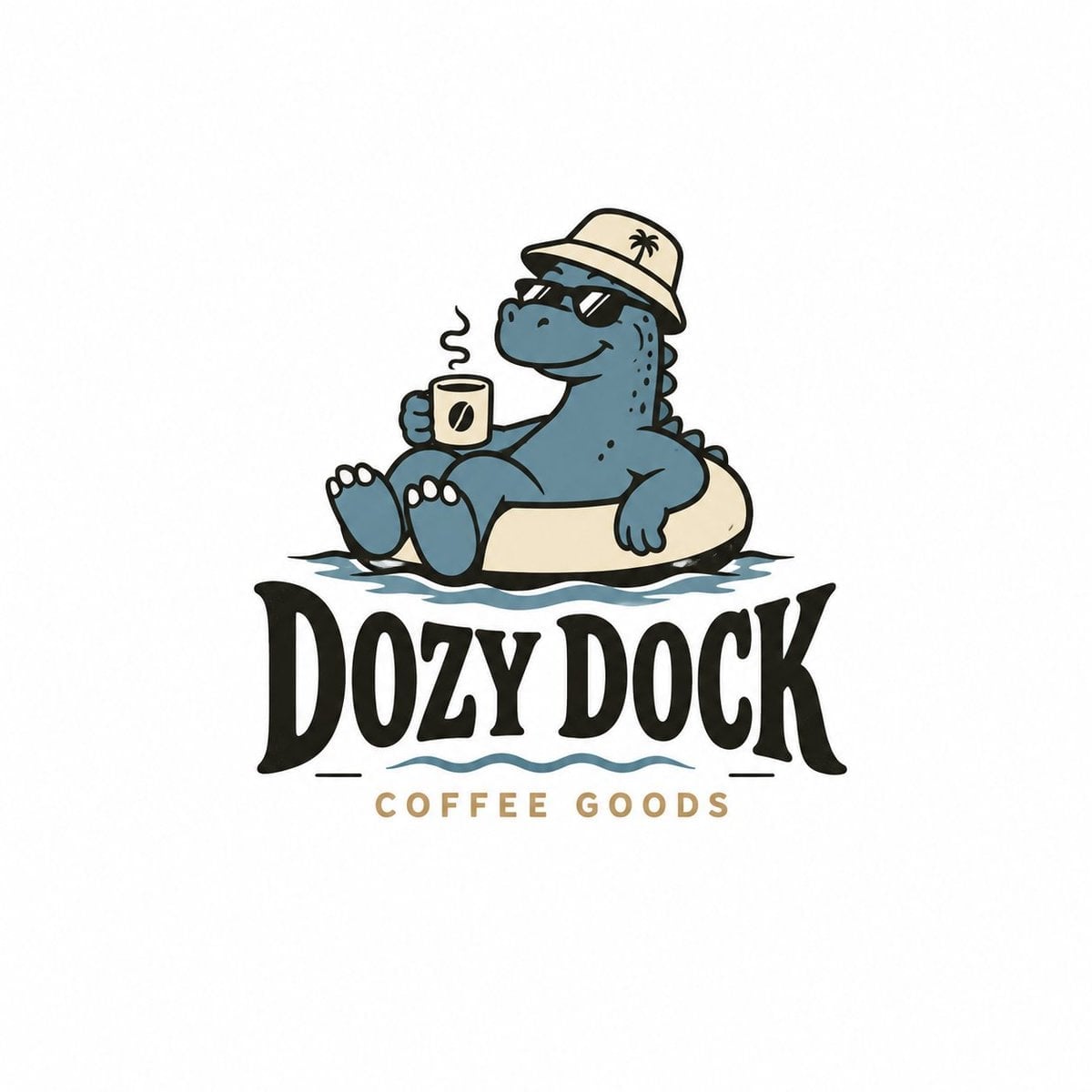 Retro Indie Mascot Logo