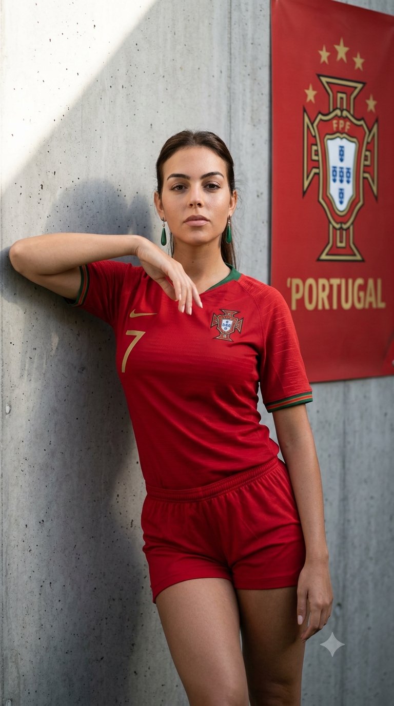 Argentina Football Fashion Editorial